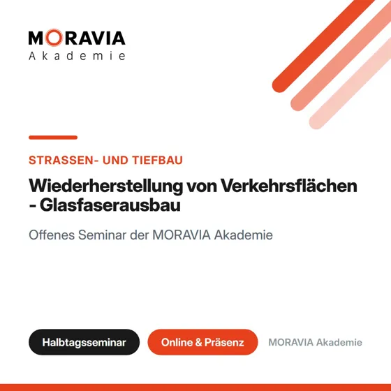 Wiederherstellung von Verkehrsflächen - Glasfaserausbau