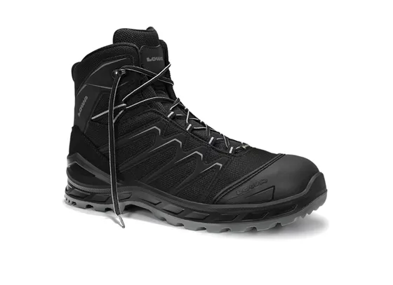 Sicherheitsstiefel LARROX Work GTX® black-grey Mid S3 CI