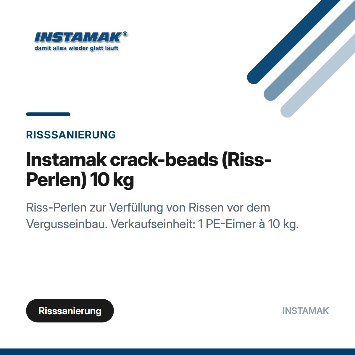 Instamak crack-beads (Riss-Perlen) 10 kg