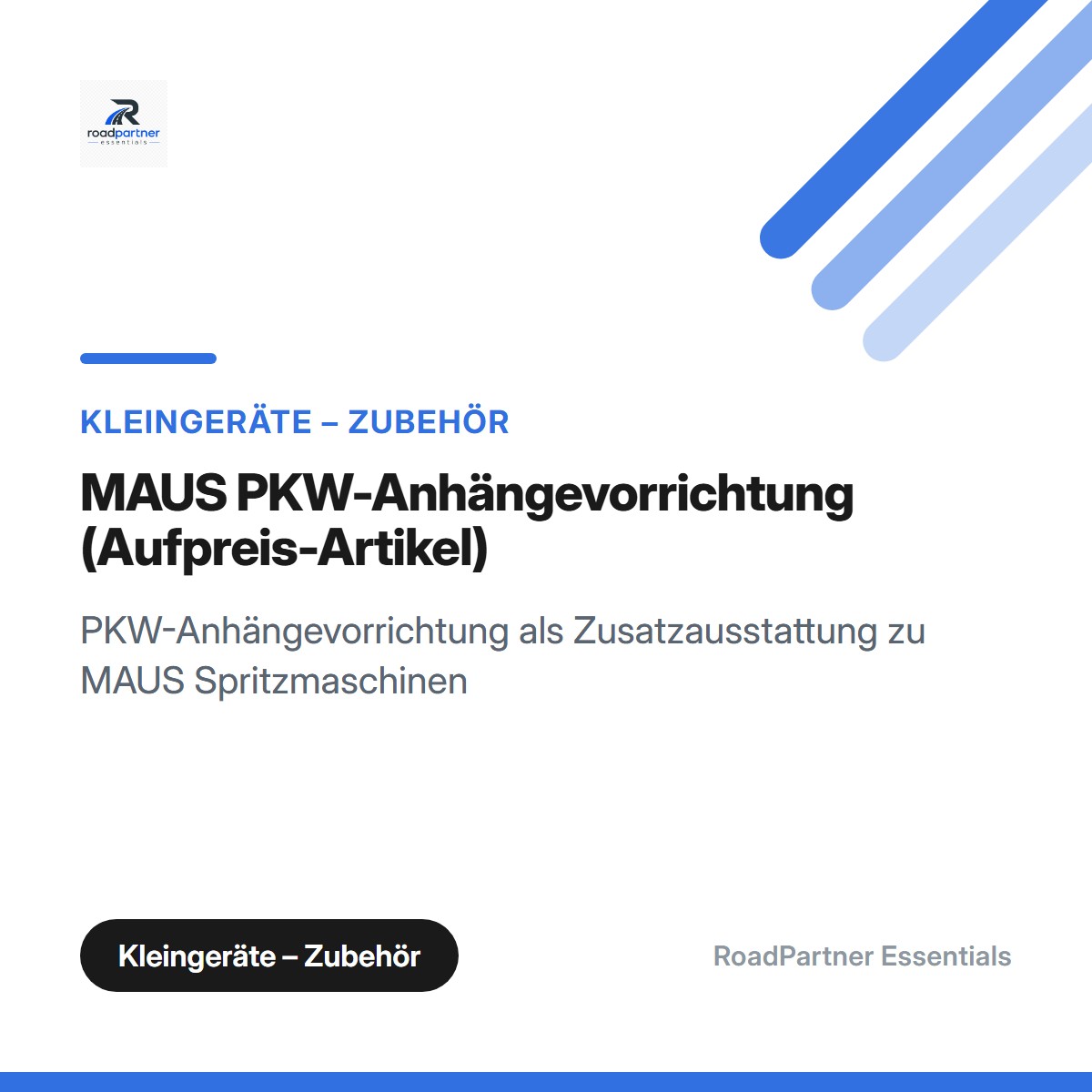 MAUS PKW-Anhängevorrichtung (Aufpreis-Artikel)