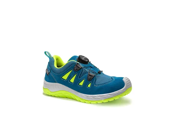 Halbschuh MADDOX Kids BOA® petrol-lime Low