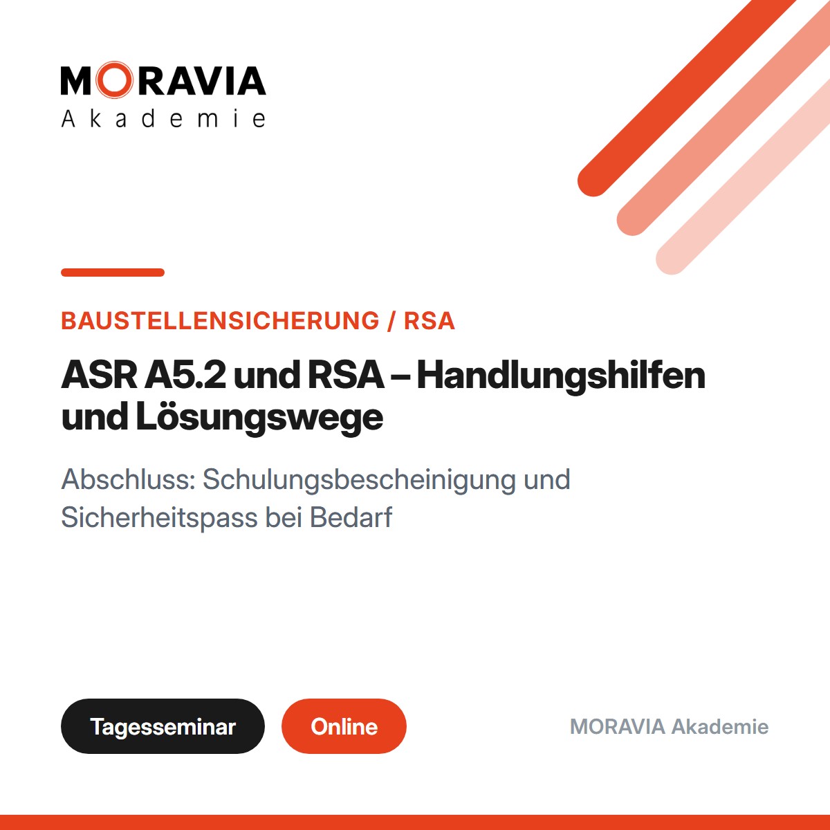 ASR A5.2 und RSA – Handlungshilfen und Lösungswege