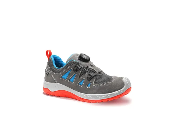 Halbschuh MADDOX Kids BOA® grey-red Low