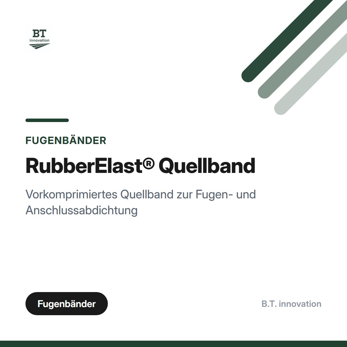 RubberElast® Quellband