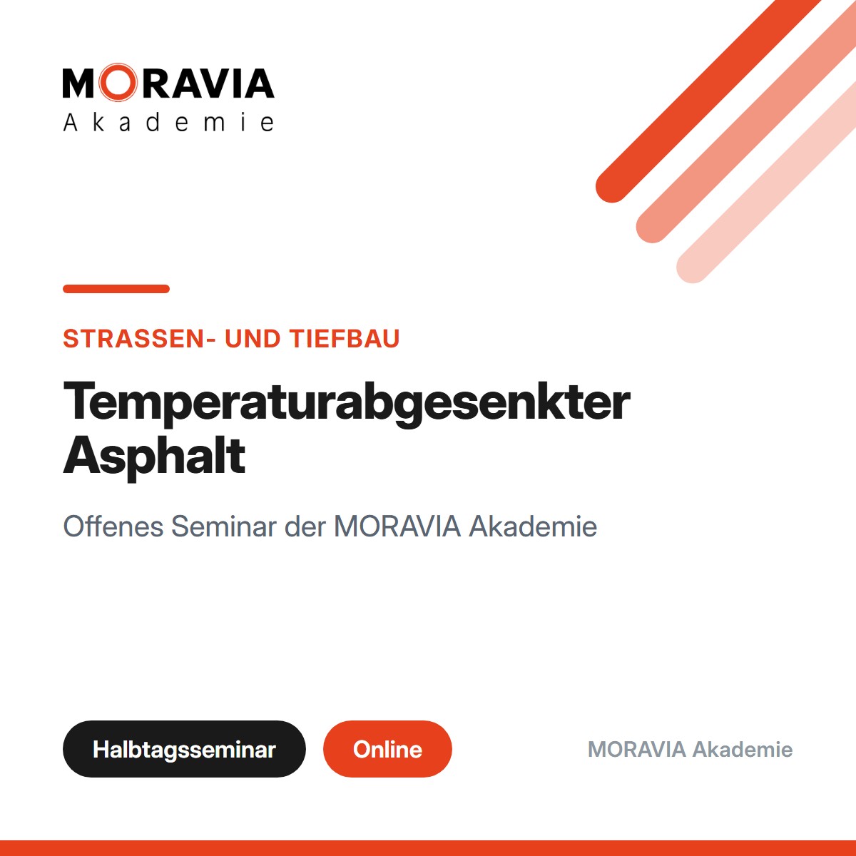 Temperaturabgesenkter Asphalt