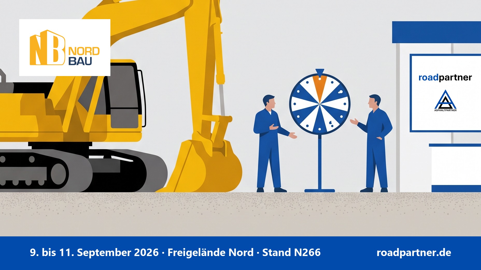 RoadPartner auf der NordBau 2026 in Neumünster