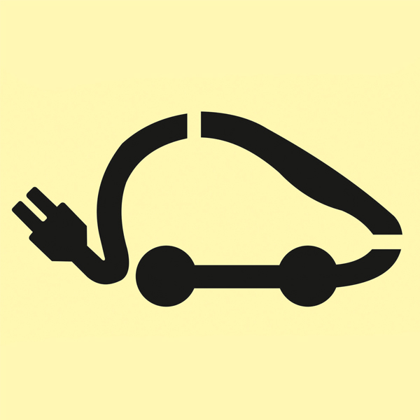 Watco Bodenschablone Elektroauto