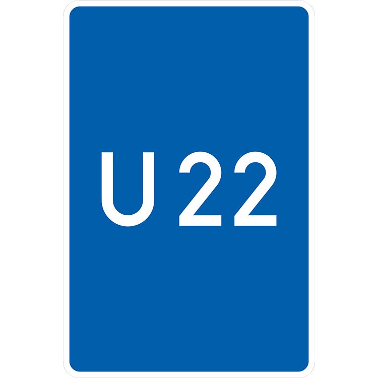 VZ 460-50, Bedarfsumleitung, ohne Pfeilsymbol