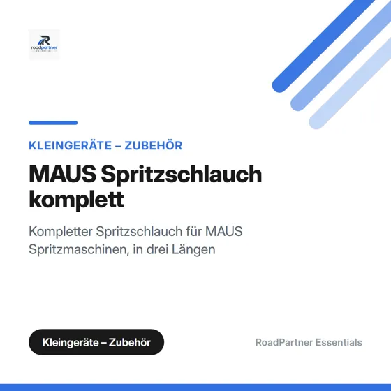 MAUS Spritzschlauch komplett