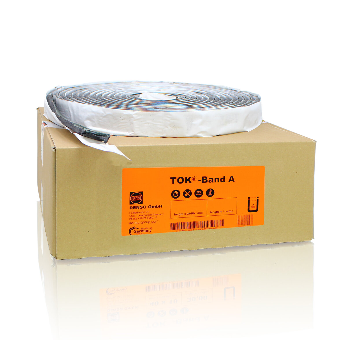 Denso TOK-Band A | aktivierbares Bitumenfugenband